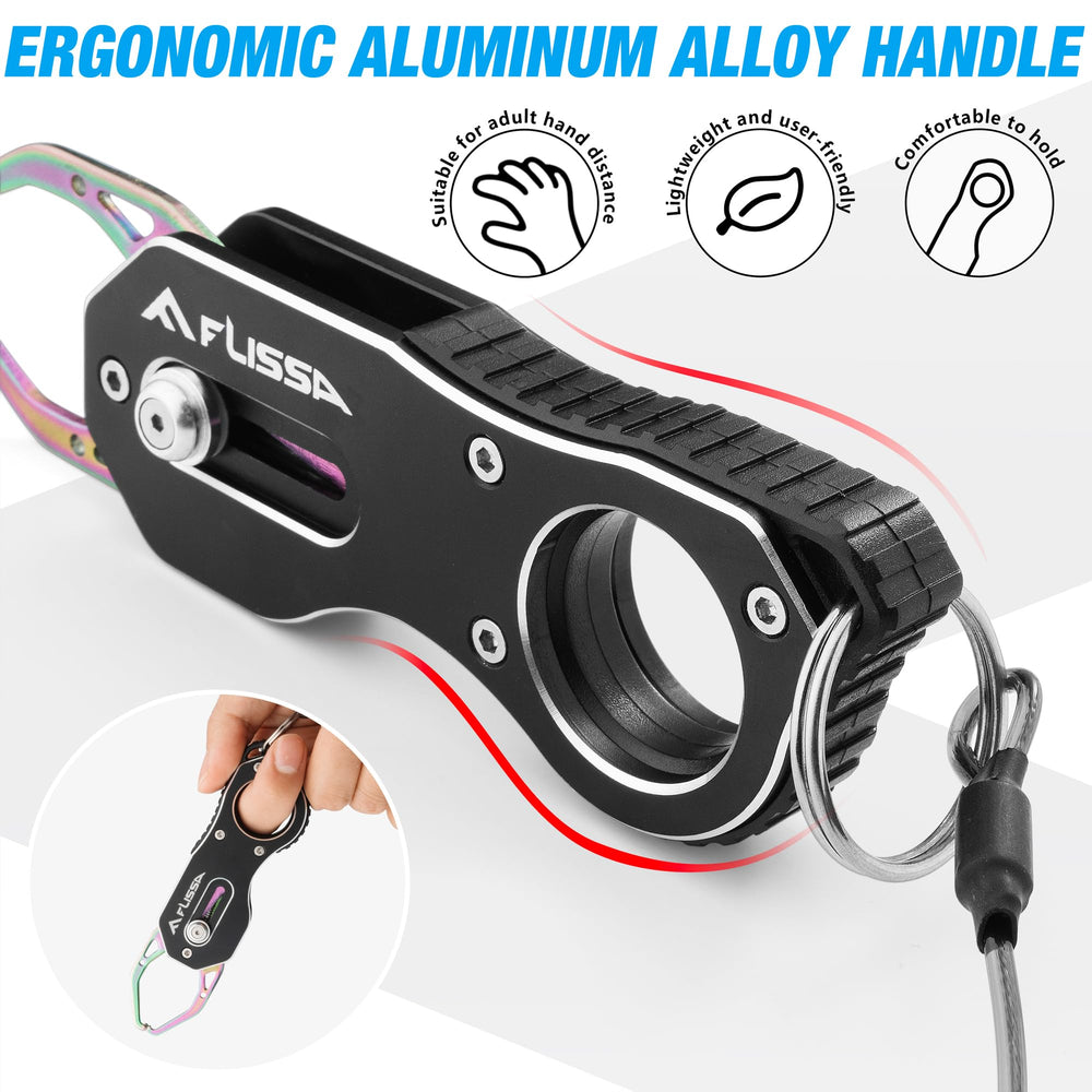 Compact and portable fishing tool weighing 0.19 pounds