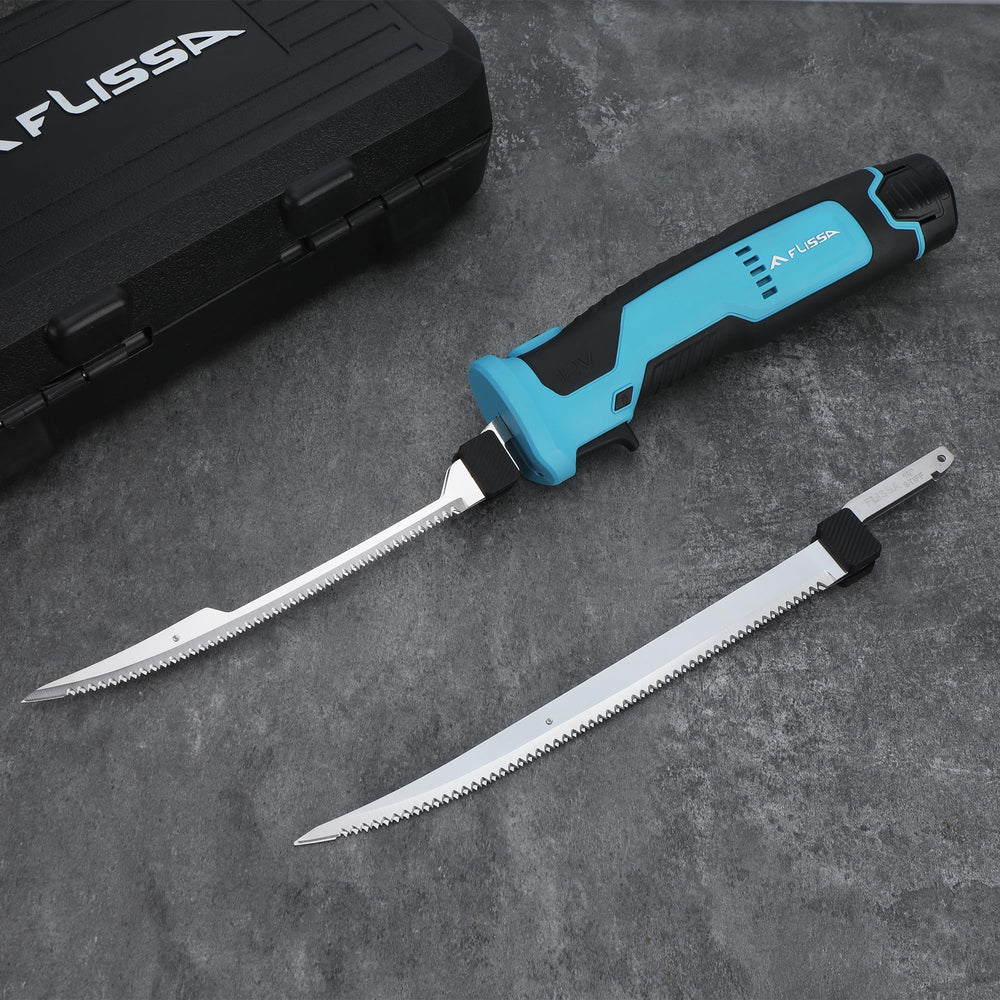 FLISSA 8-inch flex blade close-up for precise filleting