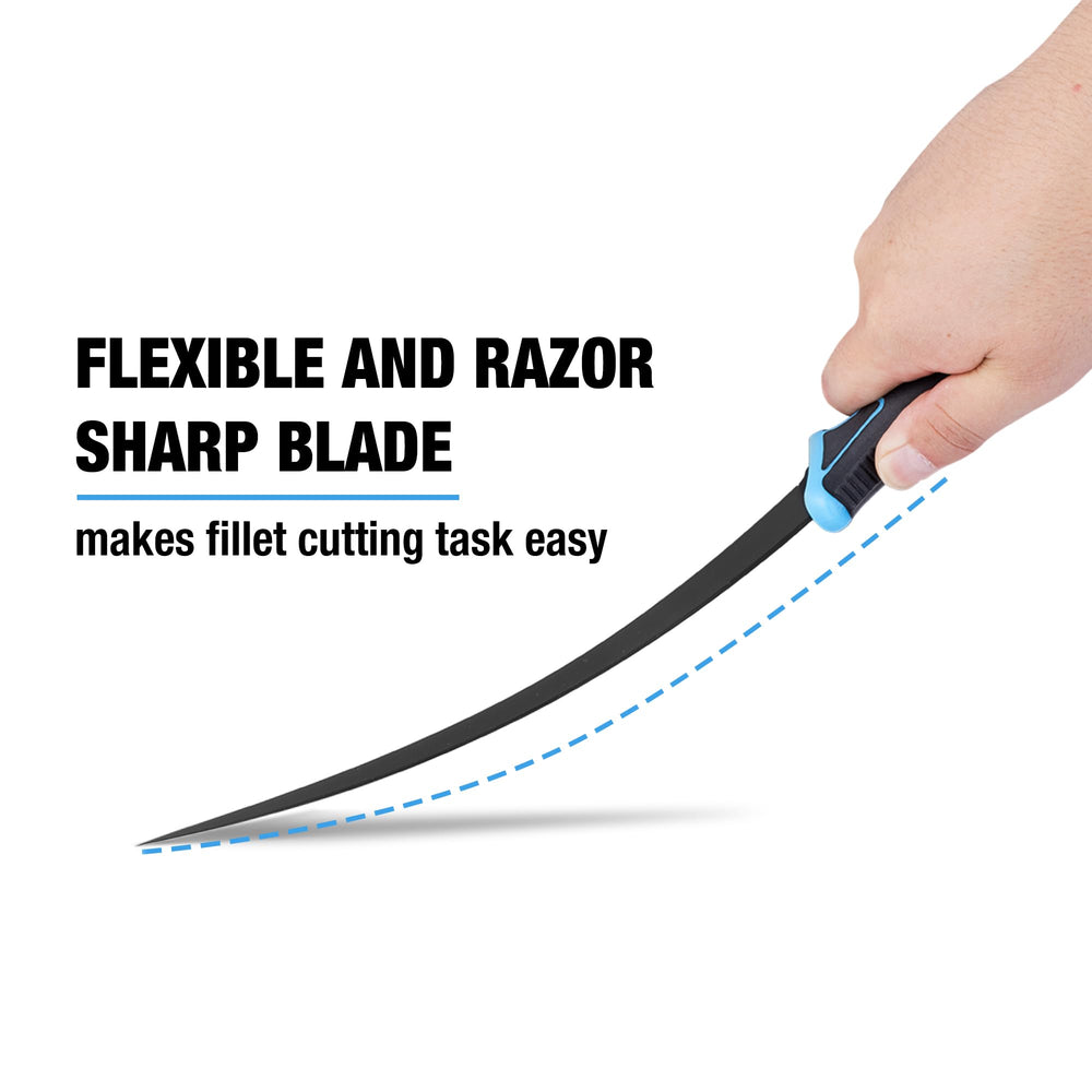 Ergonomic non-slip handle on wet surfaces