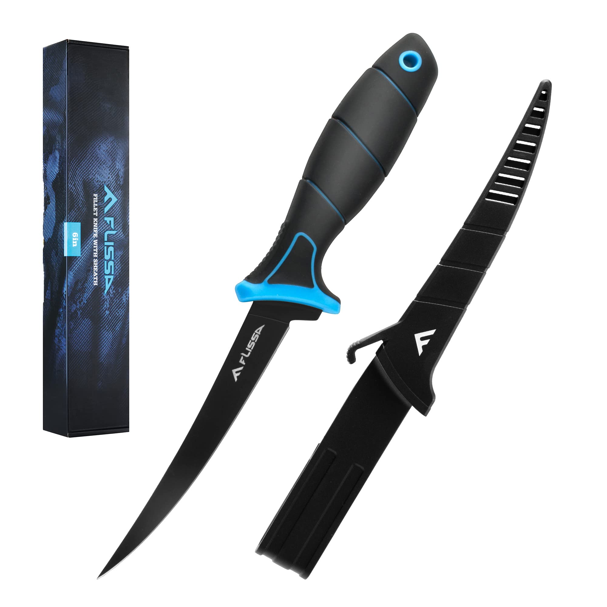 FLISSA fillet knife with protective sheath