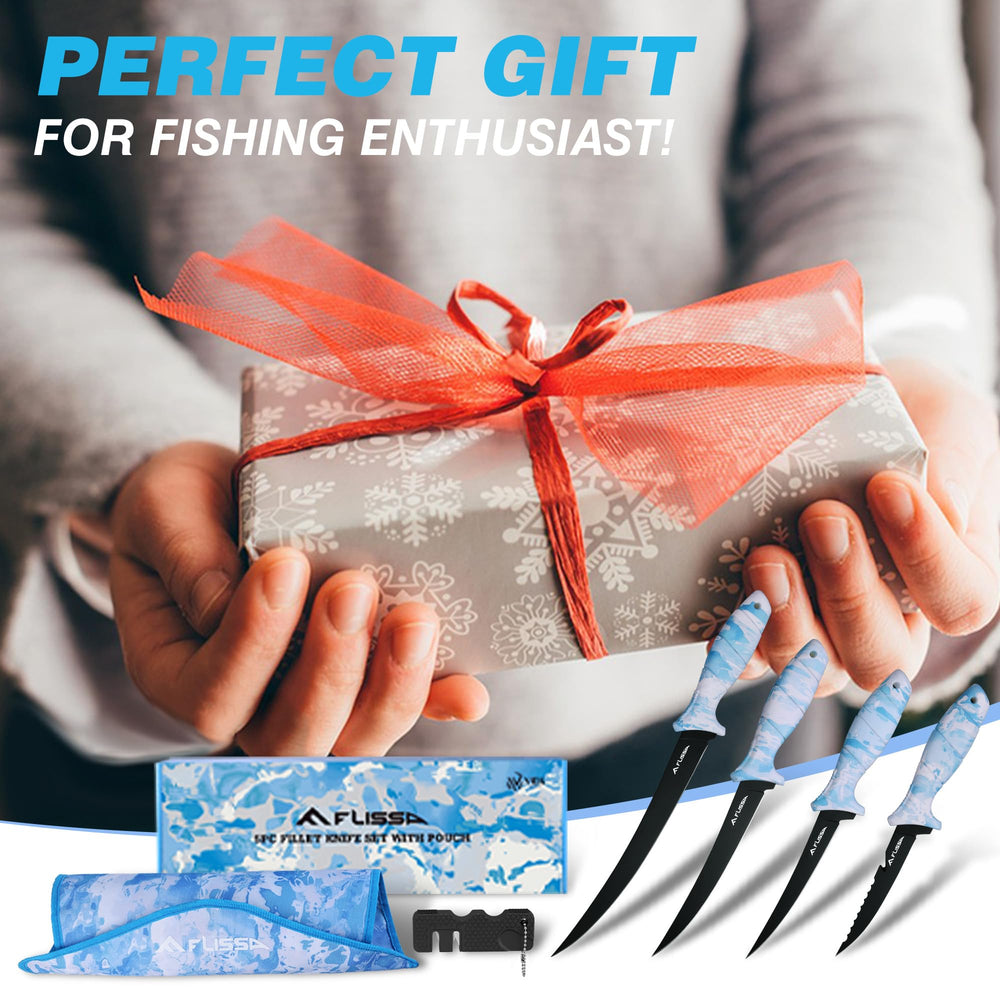 FLISSA fillet knife set gift packaging