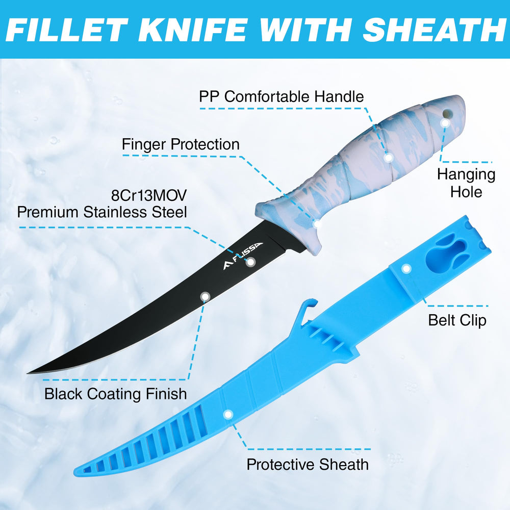 6 inch fillet knife blade