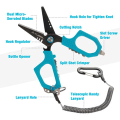 Angled ergonomic fish gripper with scale, 44 lb weight capacity