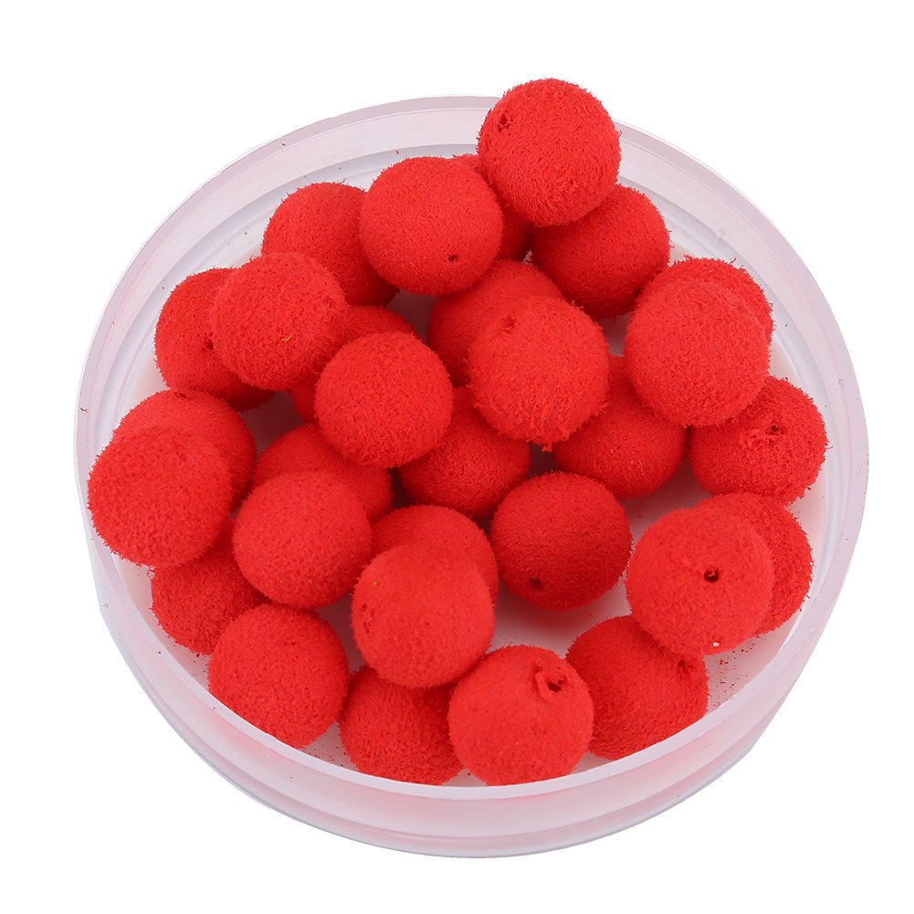 Floating eggs and beads for carp fishing product shot