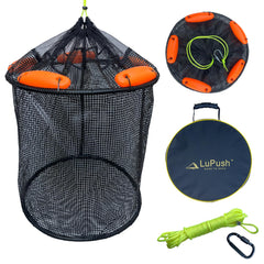 Floating Fish Basket with breathable mesh for live fish