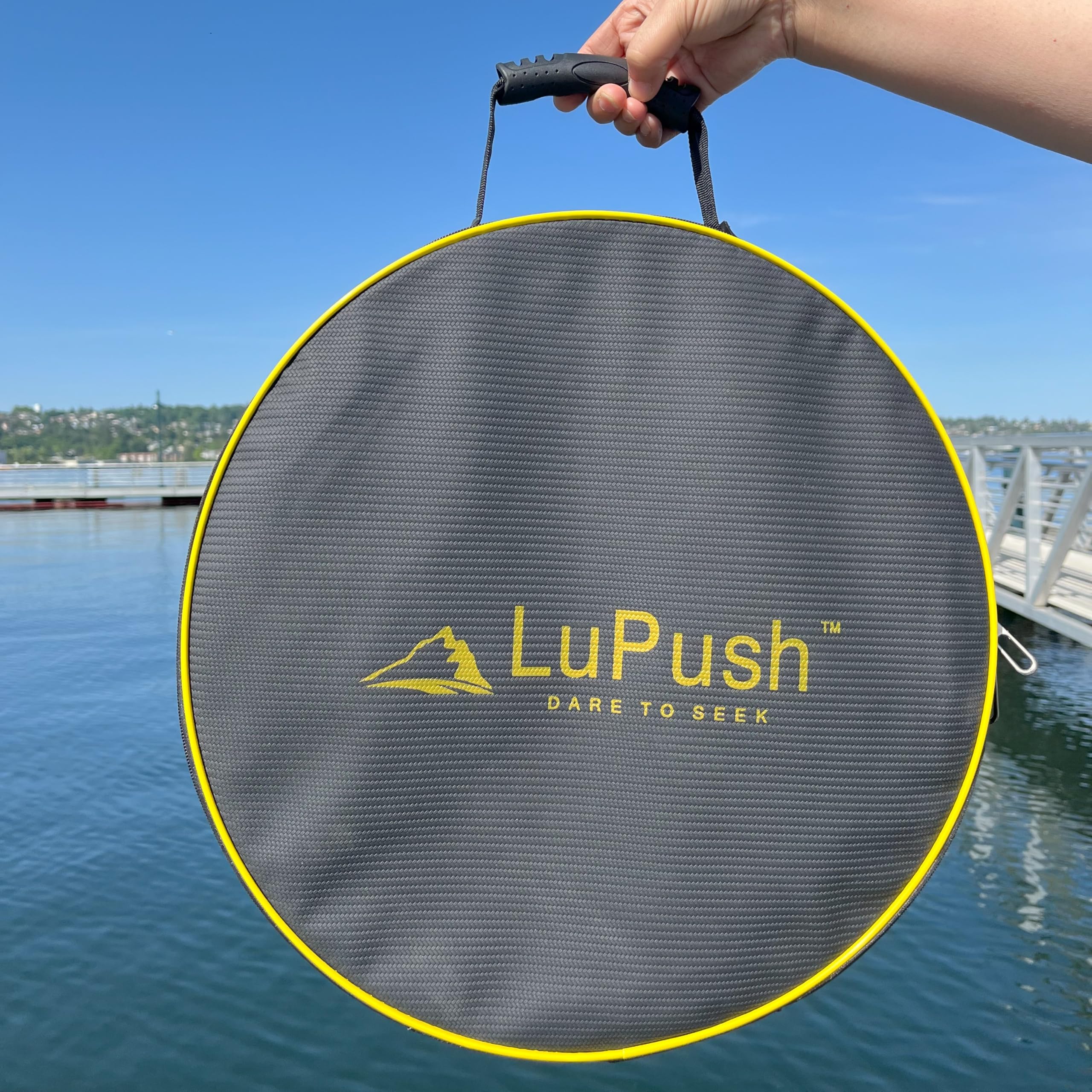 Product used on a dock or boat to keep live fish