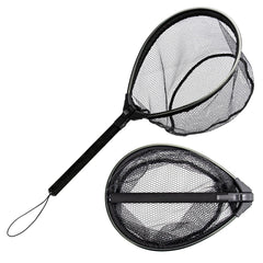 Floating fishing net with EVA handle and aluminum foldable head