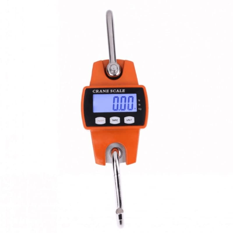 Flonxdwoj hanging scale with 660 lb capacity label