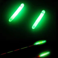 Fluorescent glow sticks for night fishing