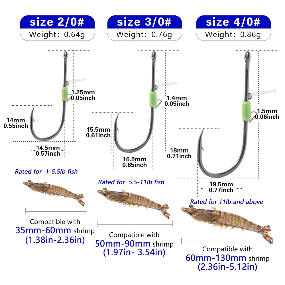 Rotatable hook head showing bait-friendly design (3/0)