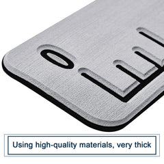 Self-adhesive backing for mounting on a boat