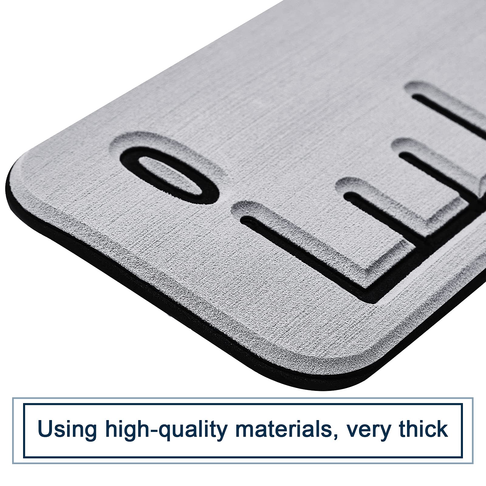 Flutesan foam fish ruler self-adhesive back sticks easily on boats