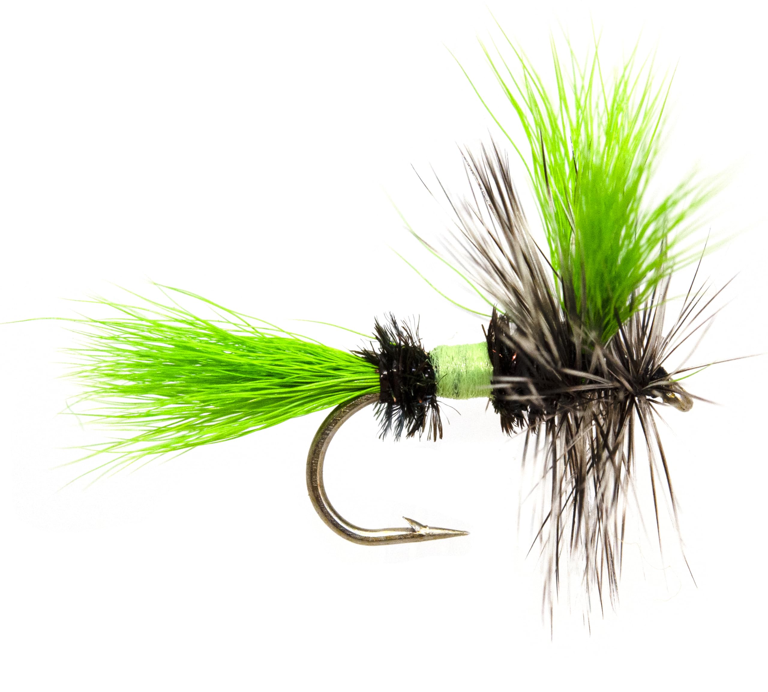 Wet flies included for versatile trout river and lake fishing