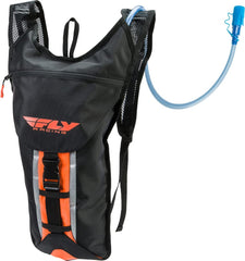 Fly Racing Hydro Pack 70 oz bladder on the trail enables easy hydration during long rides.