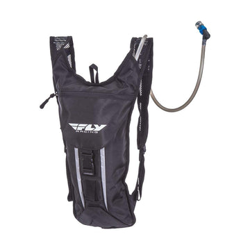 Fly Racing Hydro Pack with 70 oz bladder for on-the-go hydration.
