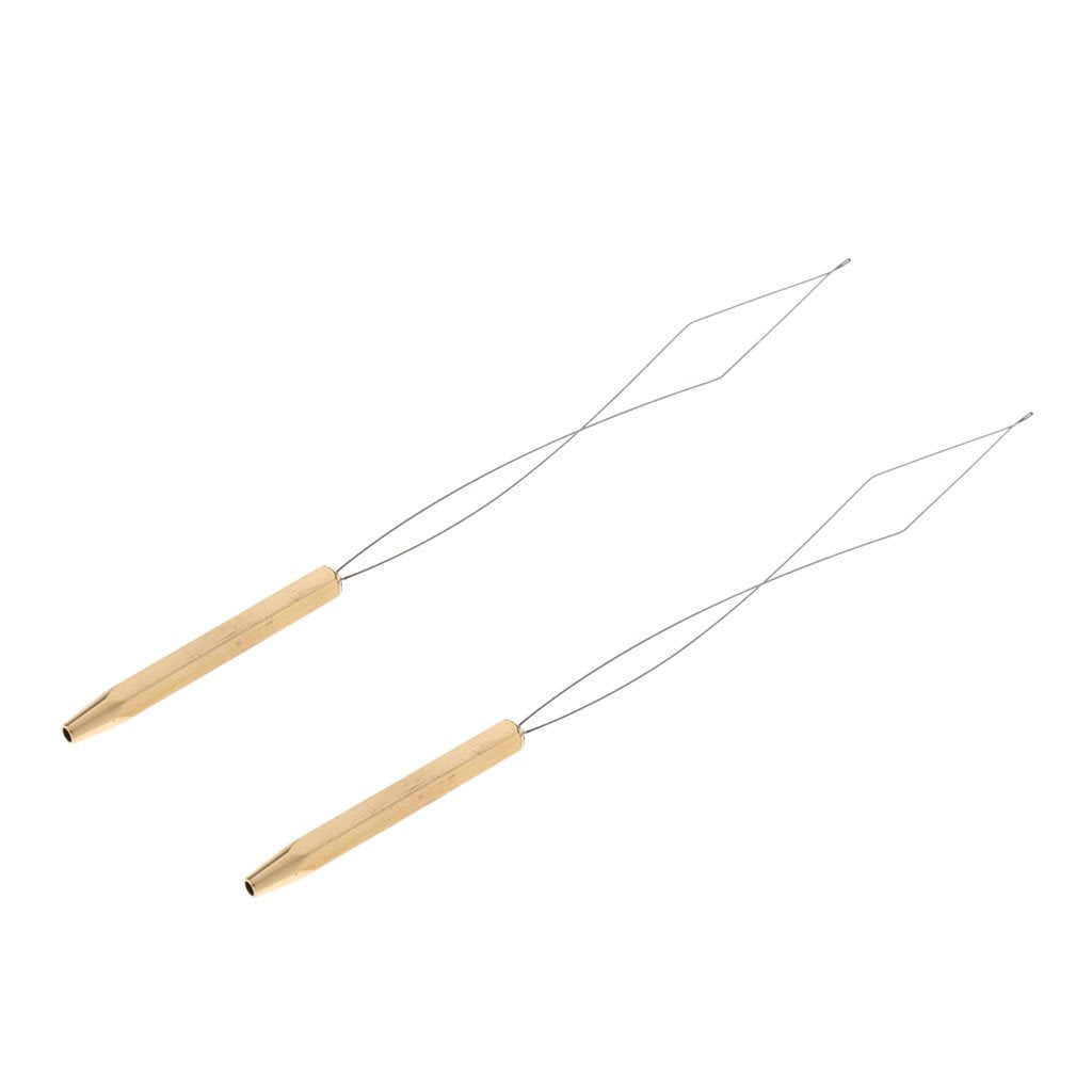 Fly Tying Bobbin Threader close-up highlights smooth threading action