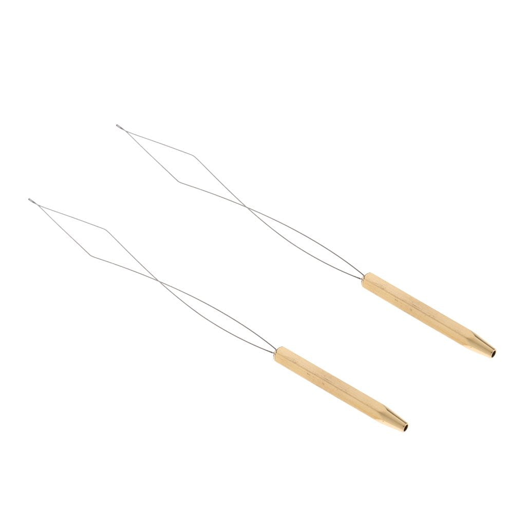 Fly Tying Bobbin Threader large-bobbins compatibility demonstrated for versatile tying
