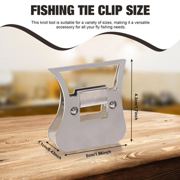 Compact hackle clamp dimensions 5cm by 4.35cm