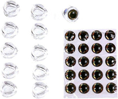 Fly tying skull head 8mm for streamer flies