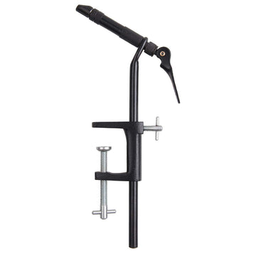 Rotary adjustable fly tying vise with 360-degree rotation