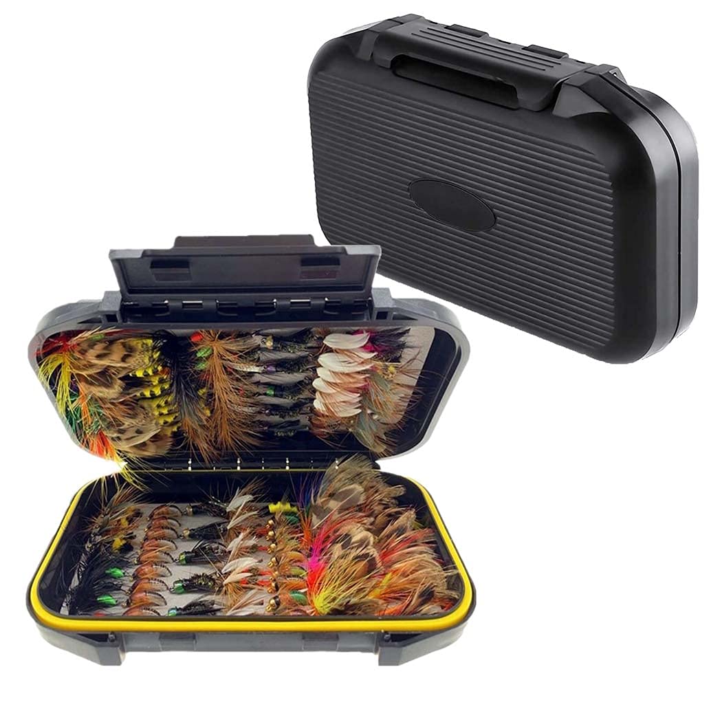 Trout and bass fly lures assortment