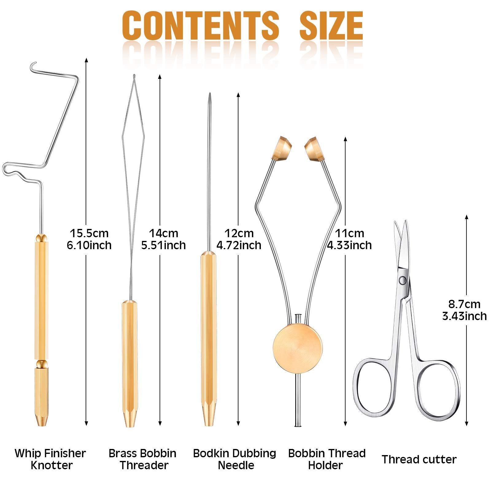Close-up of whip finisher knotter tool