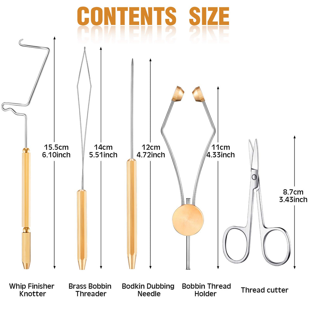 Close-up of whip finisher knotter tool