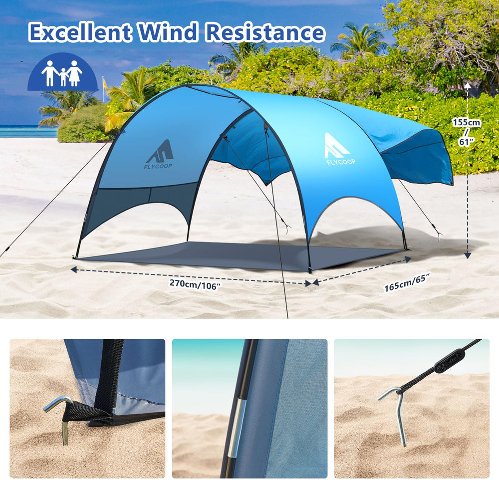 Flycoop Sail Version adds extra shade and breeze-friendly comfort.