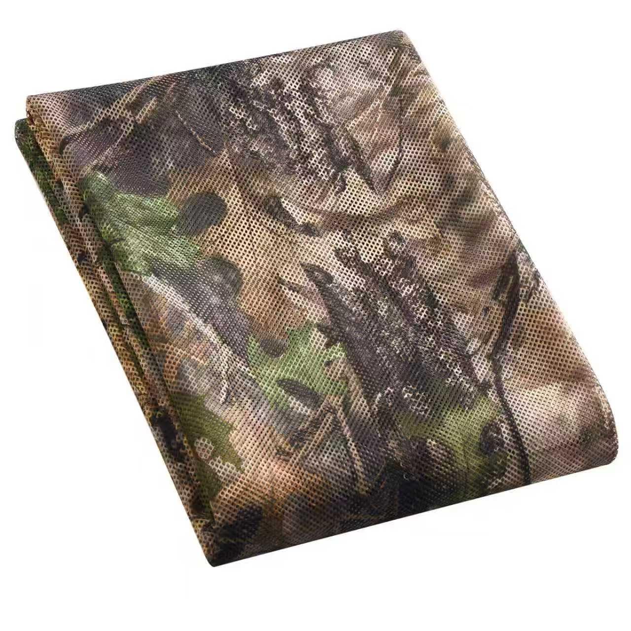 FLYEGO camo netting Bionic Leaves 02 closeup shows leaf pattern for concealment