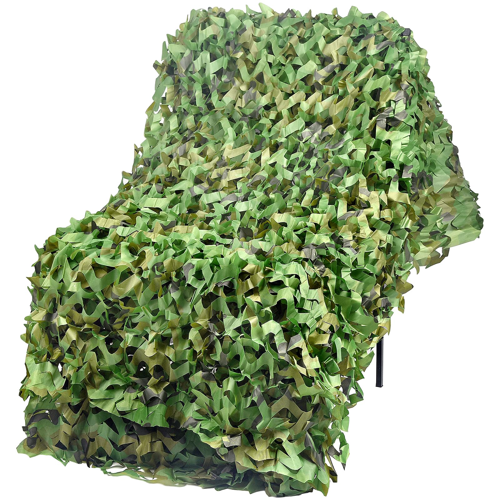 FLYEGO camo netting car cover application protects vehicles with rugged camouflage.