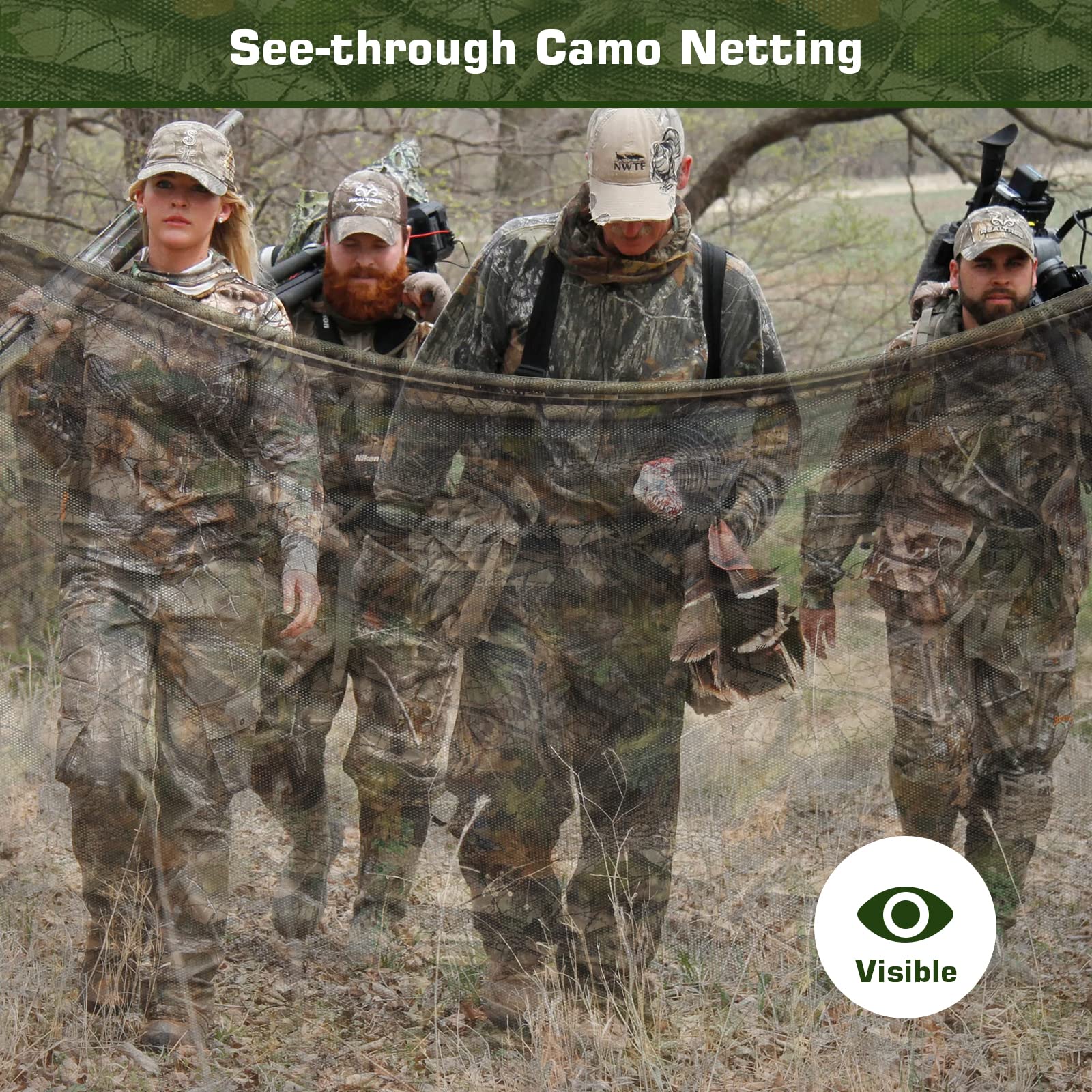 FLYEGO camo netting helmet wrap example shows versatile concealment for gear