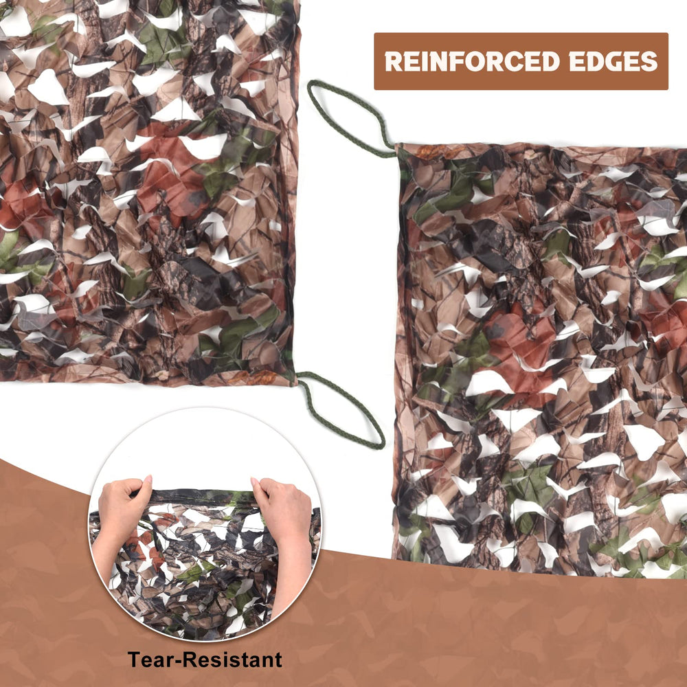 FLYEGO Gen 2 camo netting shade netting delivers durable sun protection