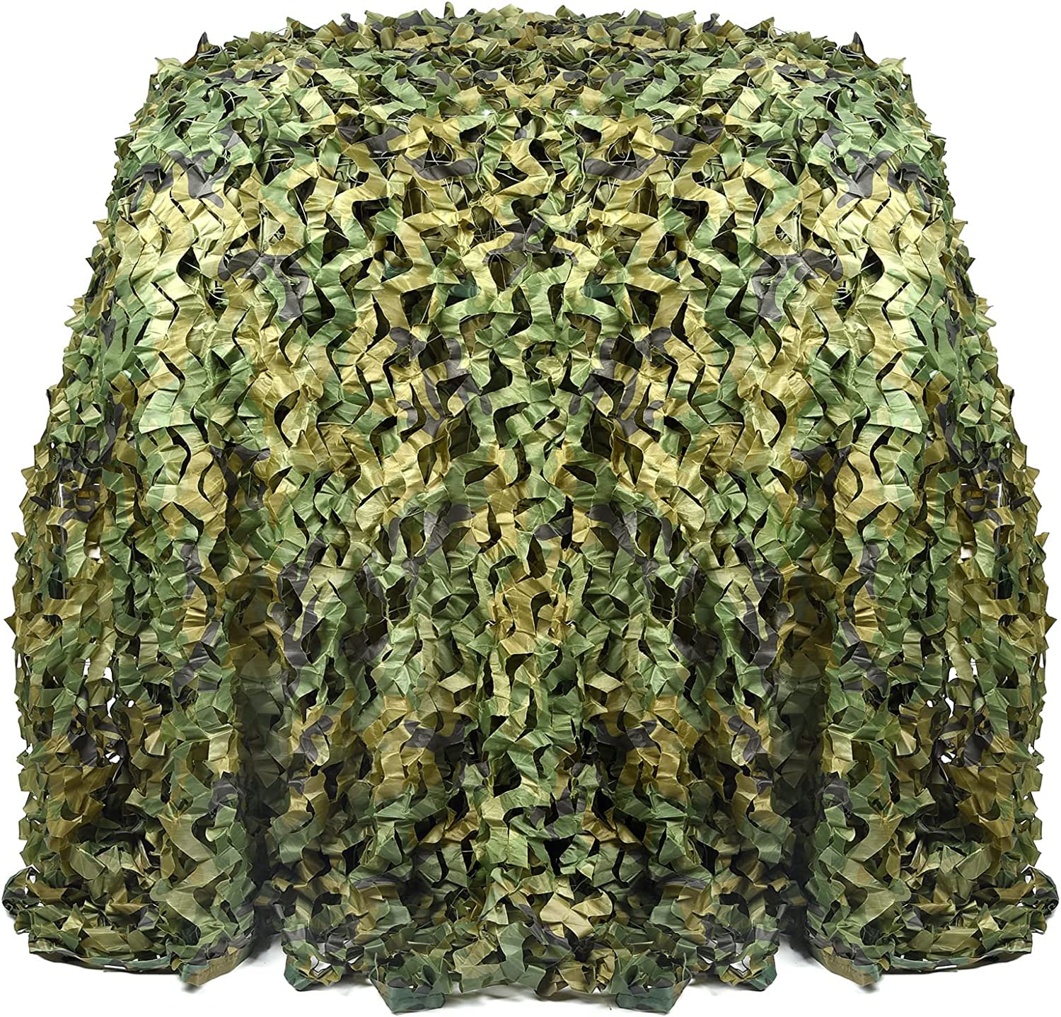 FLYEGO Gen 2 camo netting sun shade function offers UV protection and weather resilience.
