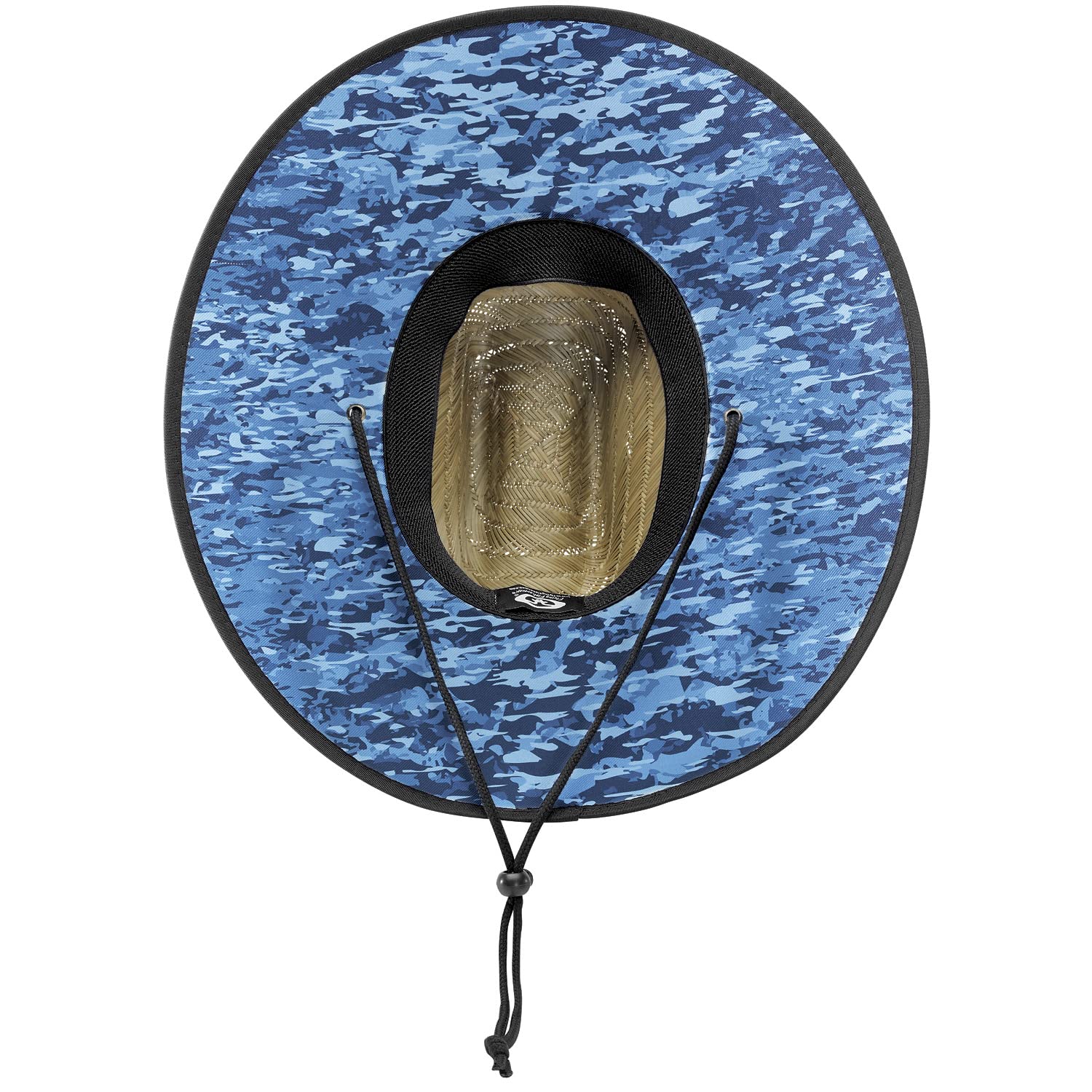 Durable straw hat material and sun protection design