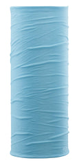 Flying Fisherman SunBandit neck gaiter blue worn for sun protection during outdoor sports.