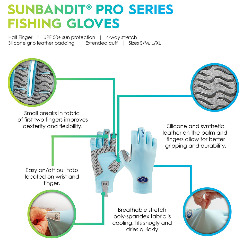 Flying Fisherman SunBandit Pro Series Bahama Blue UPF 50+ protection shields skin.