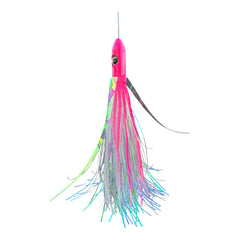 3.5 oz Flying Islander offshore trolling lure - Pink/White with Mylar wings