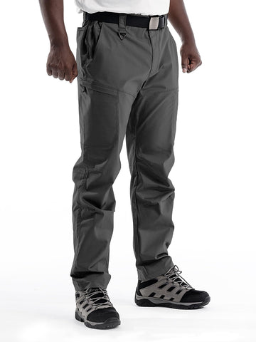 Flyplus men's tactical cargo pants front view for rugged outdoor work and versatile everyday wear.