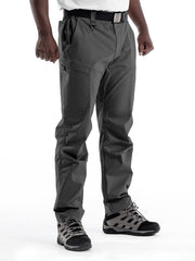 Flyplus men's tactical cargo pants front view for rugged outdoor work and versatile everyday wear.