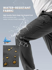Flyplus men's tactical cargo pants pocket closeup highlights smart storage for essentials.
