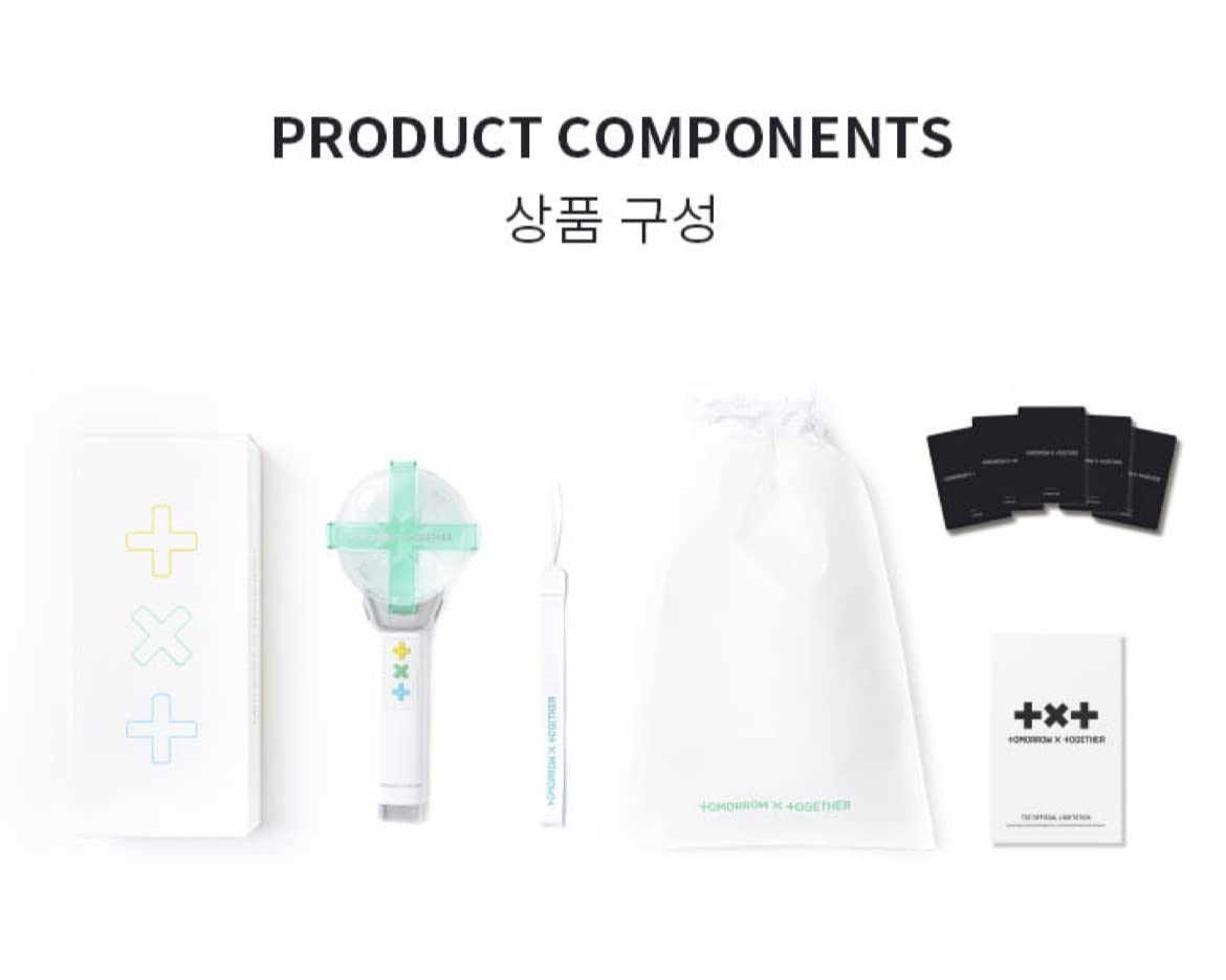 FNARMW TXT Official Light Stick on-stage display complements live performances