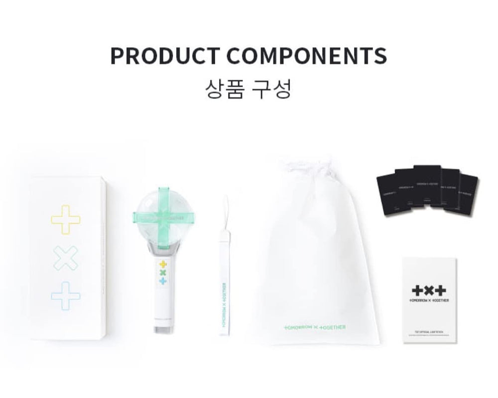 FNARMW TXT Official Light Stick on-stage display complements live performances