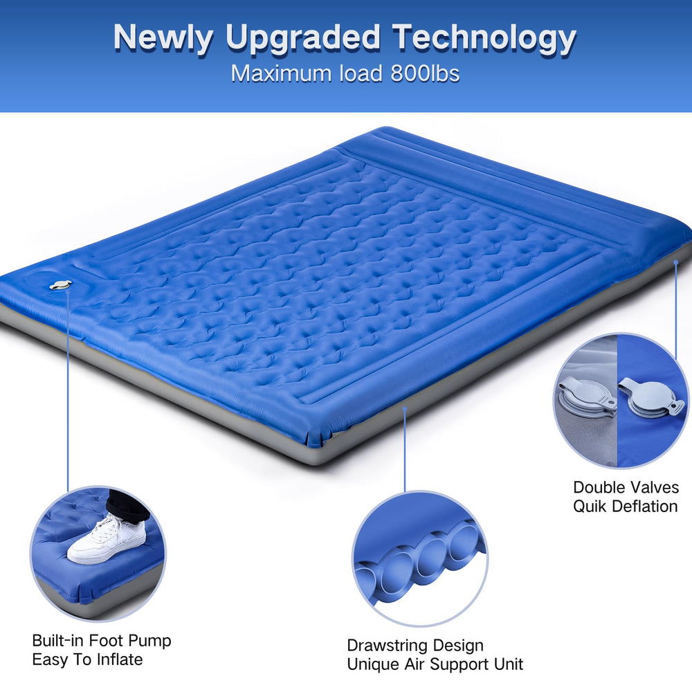 FNARMW 6-inch thick cushioning minimizes ground feel on uneven ground.