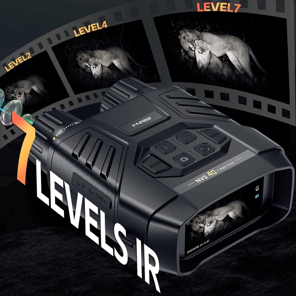 FNIRSI NVS40 3in screen displays live feed and captures moments