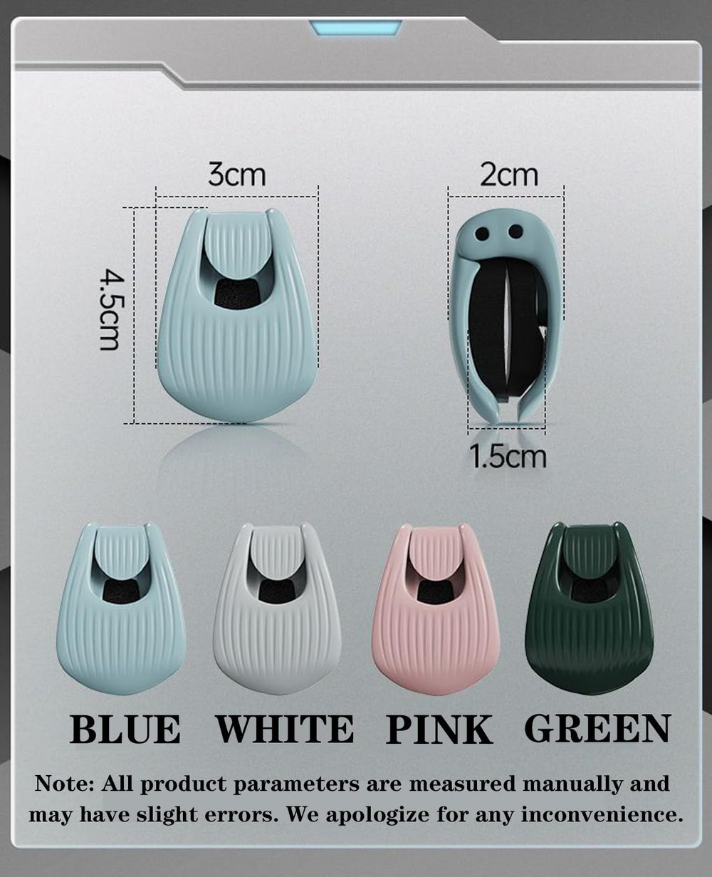 White FNLGTN fishing rod holder clips 6-pack on display