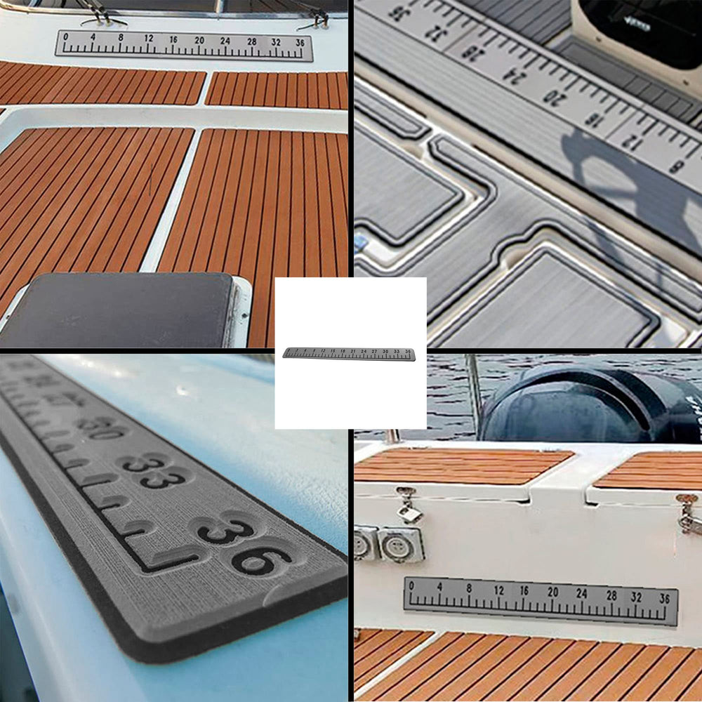 Dimensions of the foam fishing ruler: 39 x 4.5 inches