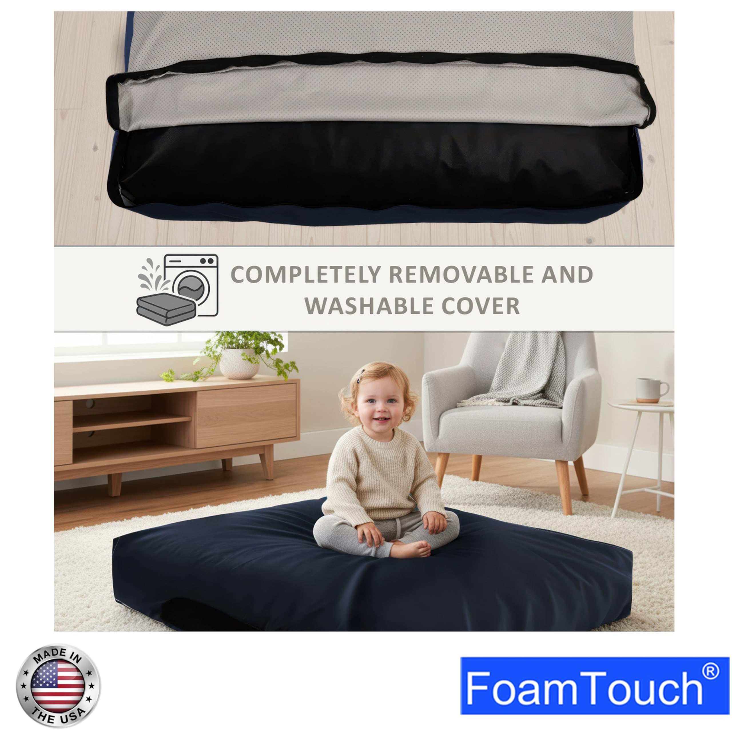 FoamTouch crash pad is suitable for adults during light workouts.