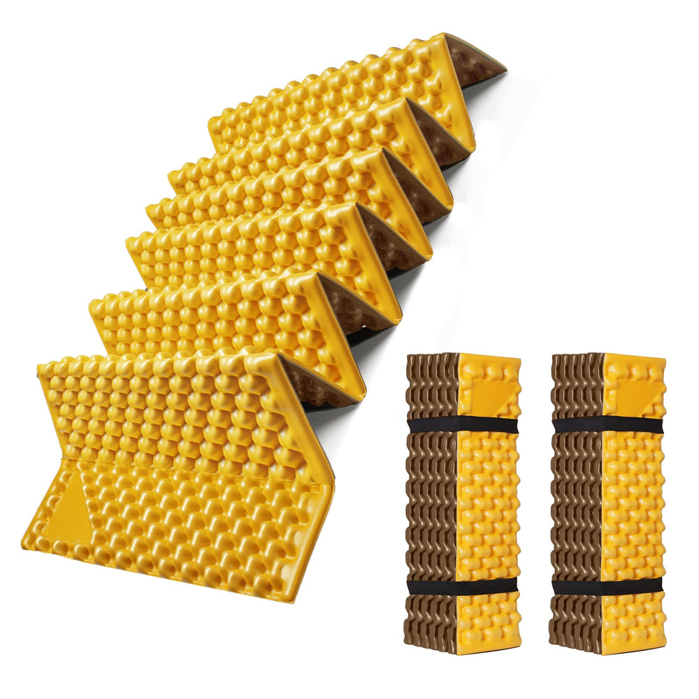 FOCHIER F foam camping pad peanut-shape design for backpacking comfort.