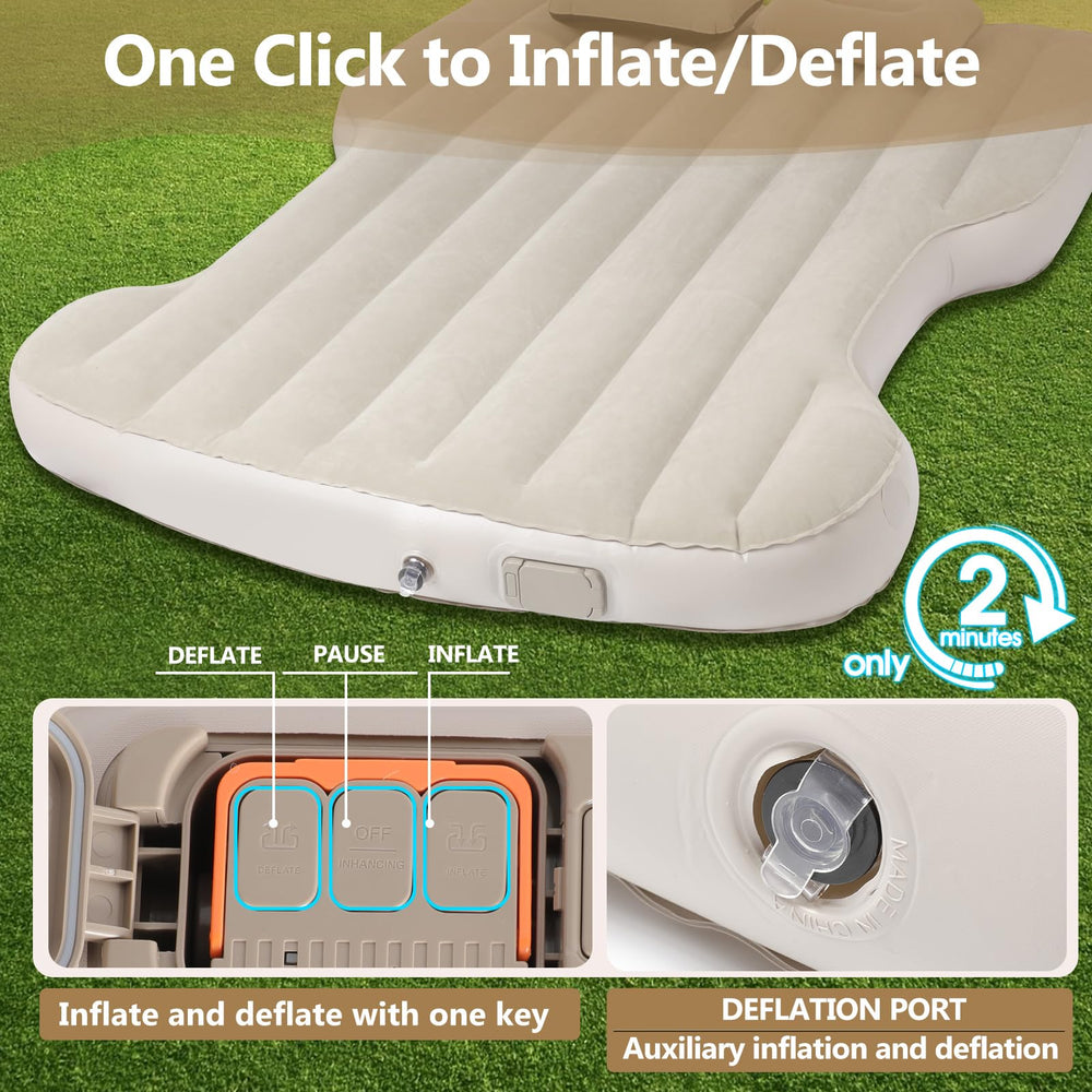 Focmot storage bag keeps the mattress and accessories organized.
