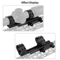 FOCUHUNTER CNC-machined black finish delivers durable, rugged performance.